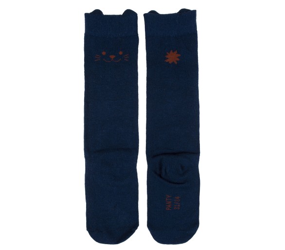 SOMEONE : CHAUSSETTES BLEU MARINE