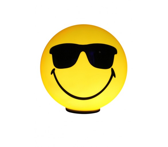 Lampe LED Smiley Lunettes de soleil cool