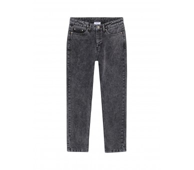 GRUNT : Mom jeans in zacht katoen kwaliteit