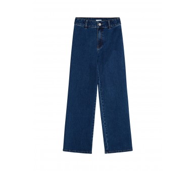 GRUNT : Jeans met wijde pijpen