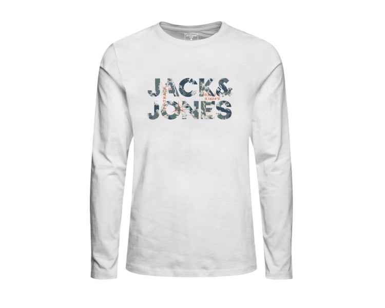 JACK & JONES : T-shirt lm met print