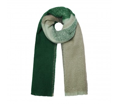 Sjaal kleurovergang fuchsia & groen