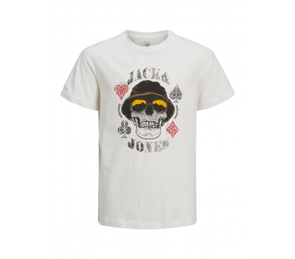 JACK & JONES : T-shirt km met print