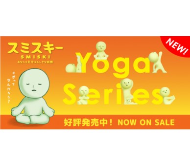 Série de yoga Smiski GLOW IN THE DARK