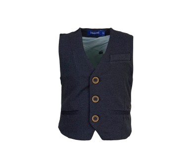 SOMEONE : gilet geen mouwen navy