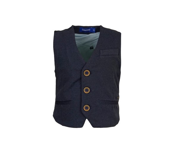 SOMEONE : gilet geen mouwen navy