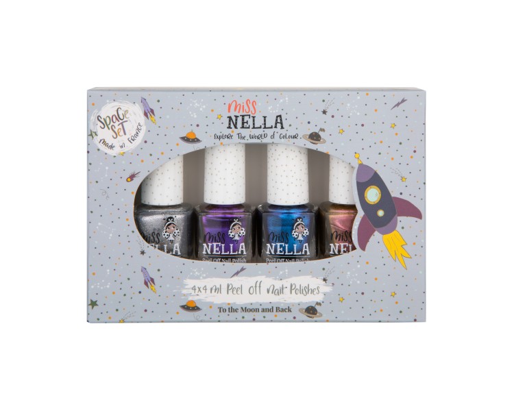 MISS NELLA : Coffret de 4 vernis à ongles