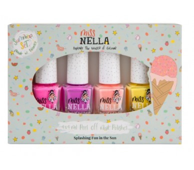 MISS NELLA : Coffret de 4 vernis à ongles