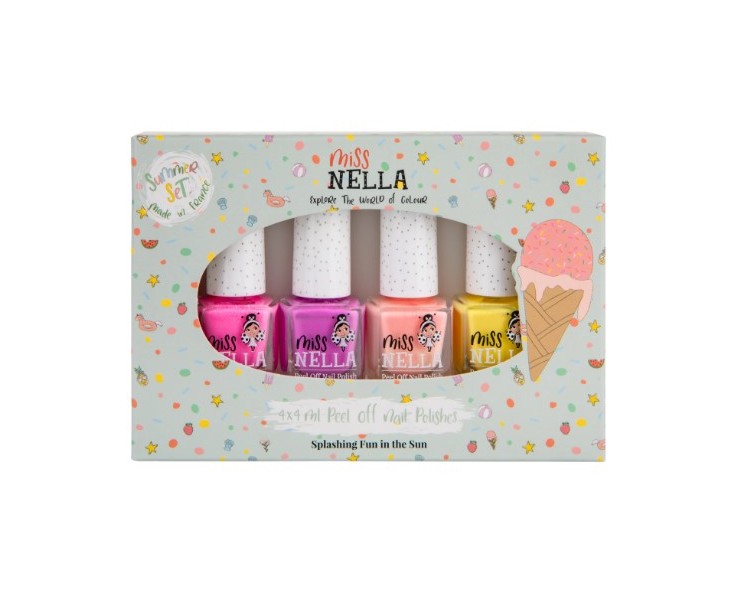 MISS NELLA : Coffret de 4 vernis à ongles