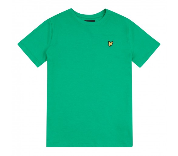 LYLE & SCOTT : Klassieke t-shirt km met logo op de borst