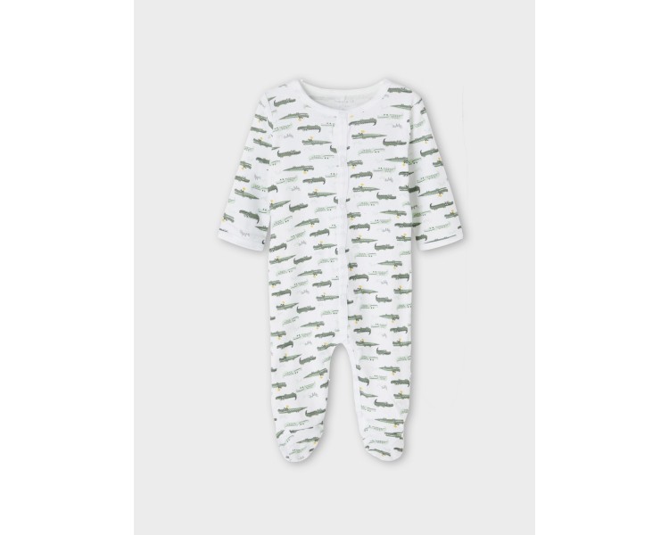 NAME IT : Pyjama met print in biologisch katoen