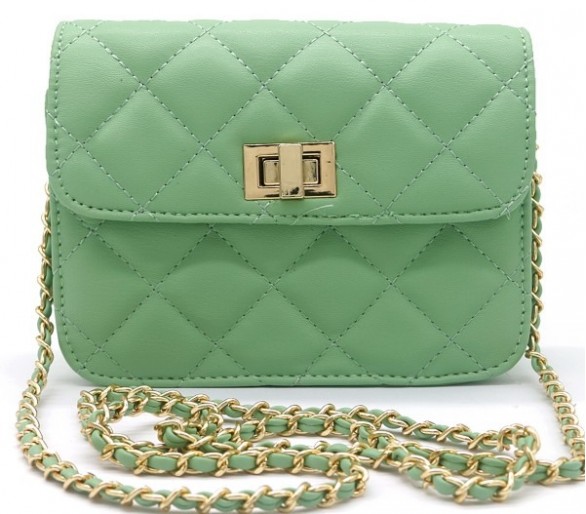 Super leuk handig handtasje met stiksels