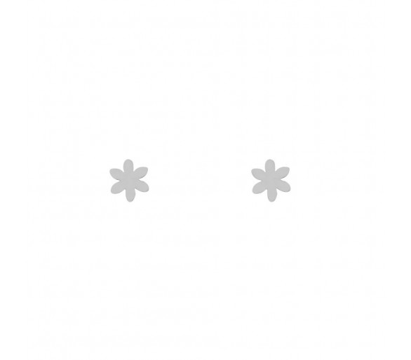 Boucles d'oreilles à tige fleur