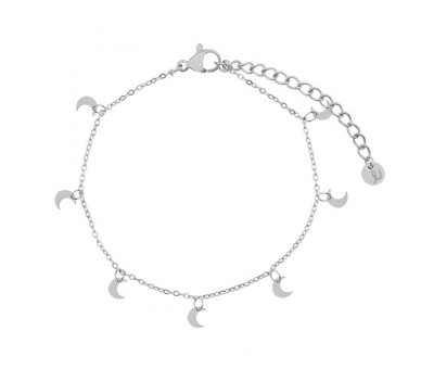 BRACELET A LOT OF HEARTS - ADULT - SILVER