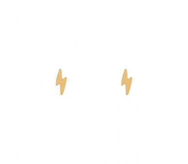 Boucles d'oreilles à tige en forme d'éclair
