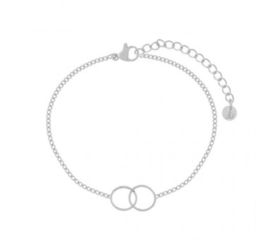 BRACELET SHARE ROUNDS - ADULT - SILVER