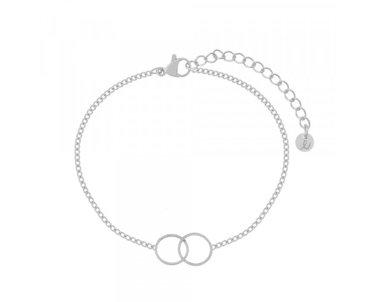BRACELET SHARE ROUNDS - ADULT - SILVER BRACELET SHARE ROUNDS - ADULT - SILVER