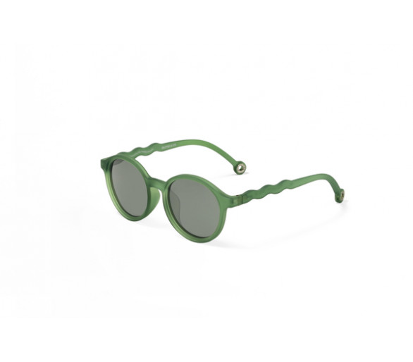 Olivio&CO : zonnebril 12j+ Terracotta - oval - Olive Green