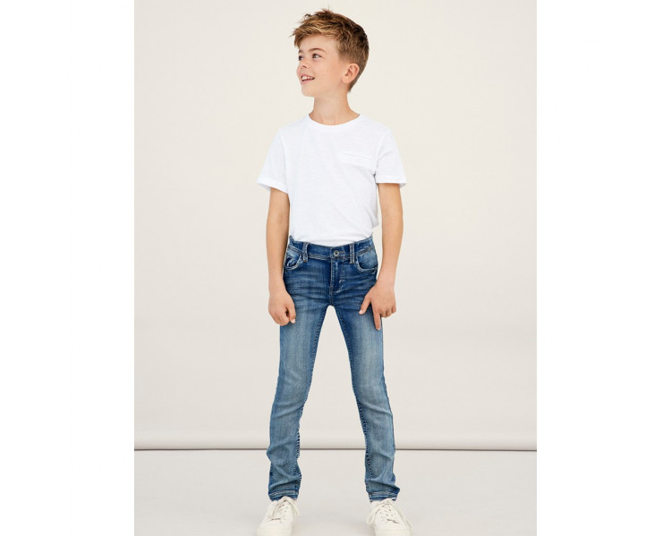 NAME IT : Slim fit jeans met veel stretch