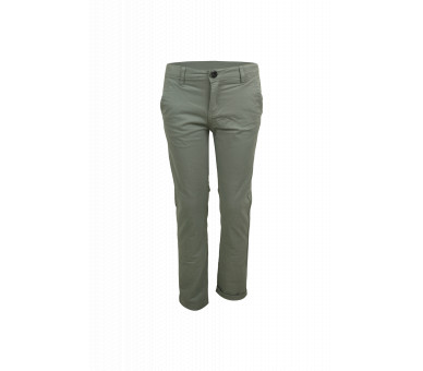 SOMEONE : lange broek old green