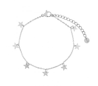 BRACELET A LOT OF STARS - ADULT - SILVER