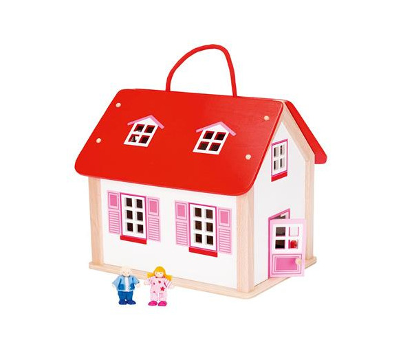 Een kleurrijke, volledig ingerichte woning in hout