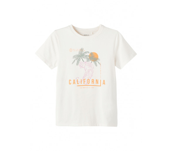 NAME IT : Leuk t-shirt met zomerse opdruk