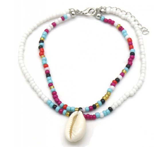 Anklet Shell Multi No.3