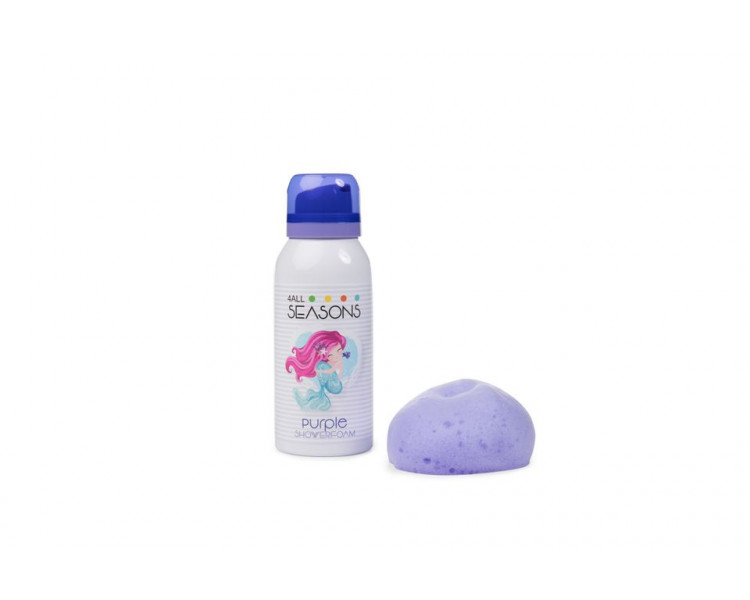 4 ALL SEASONS : Shower Foam Purple Mermaid