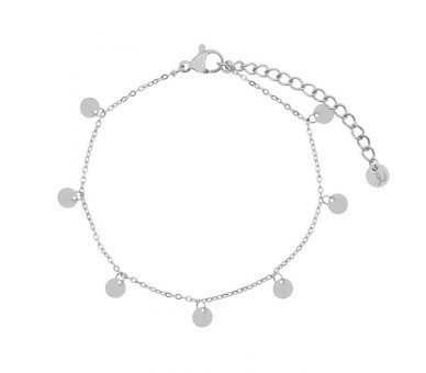 BRACELET A LOT OF COINS - CHILD - SILVER