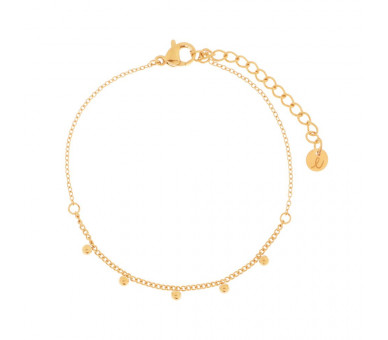 BRACELET SUBTLE DOTS - ADULT - GOUD