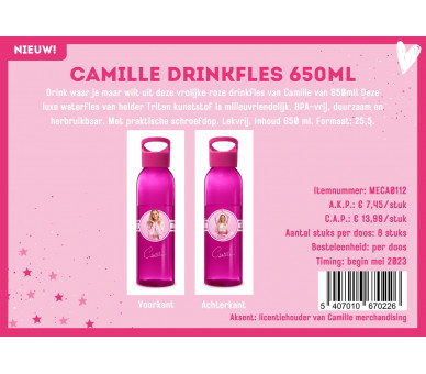 Camille Drinkfles 650 ml