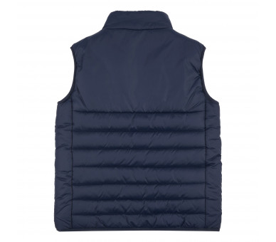 LYLE & SCOTT : Donkerblauwe bodywarmer met logo