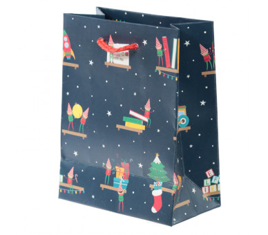 Kerstmis Elf Gift Bag 11 x 6 x 14cm