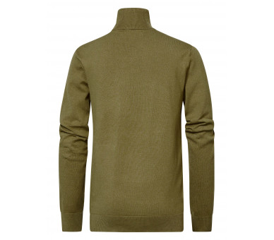 PETROL : Boys Knitwear Collar Basic Smokey Sand