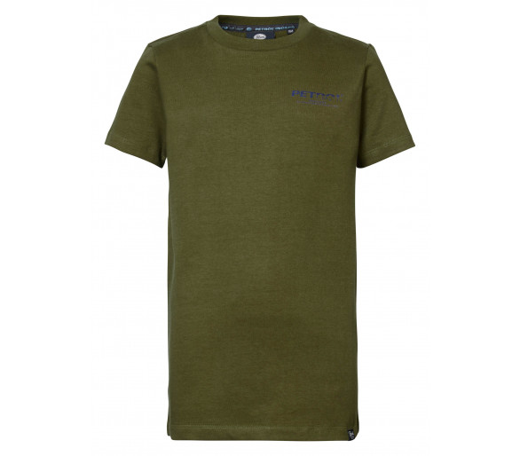 PETROL : Boys T-Shirt SS Round Neck Dark Moss