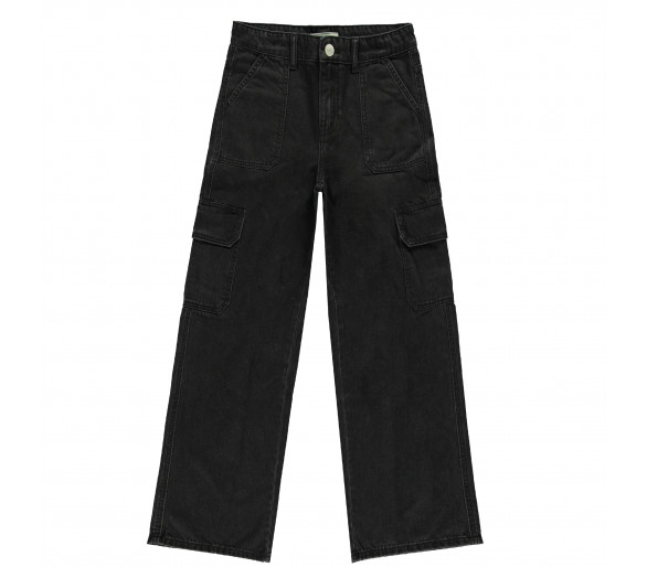 VOITURES : Jean cargo avec poches plaquées