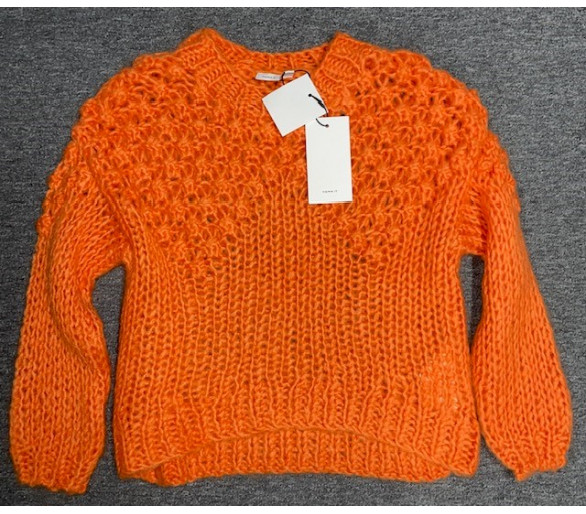 NAME IT : Pull doux, en maille lâche et épais