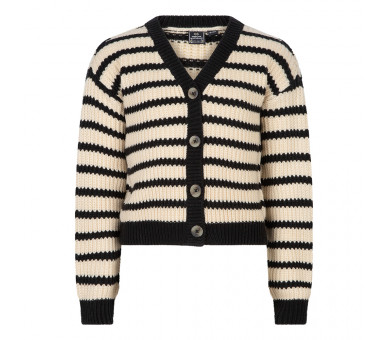INDIAN BLUE : Knitwear Heavy Cardigan Sandshell
