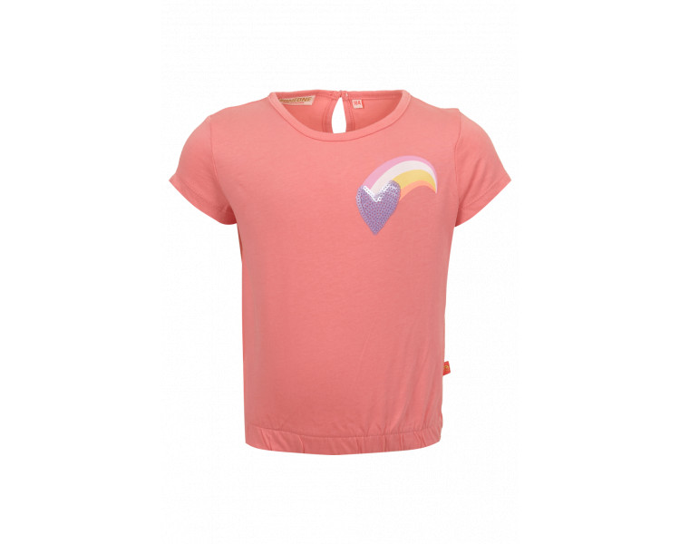 SOMEONE : t-shirt korte mouwen bright coral