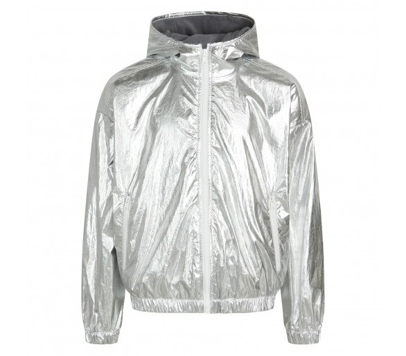 GRUNT : Trendy zilveren jas