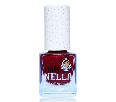 MISS NELLA: Jazzberry Jam 4ml Peel-off Kids Nail Polish