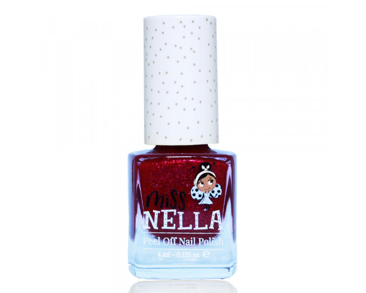 MISS NELLA: Jazzberry Jam 4ml Peel-off Kids Nail Polish