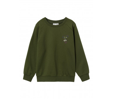 NAME IT : Sweater met print voor en achteraan