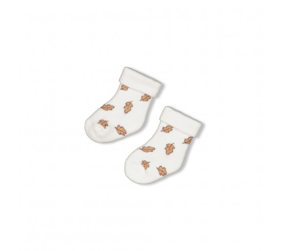 FEETJE : Socks - Little Forest Friends Offwhite