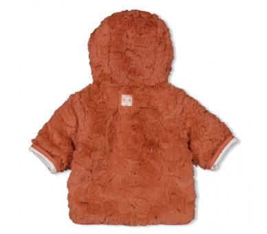 FEETJE : Teddy jacket with hood - Sending Love Bri