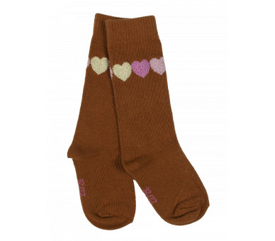 SOMEONE : Gebreide sokken met Lurex Hearts