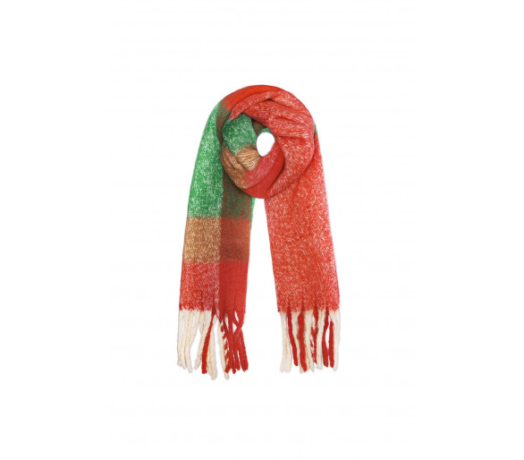 Heerlijk zachte kleurrijke sjaal