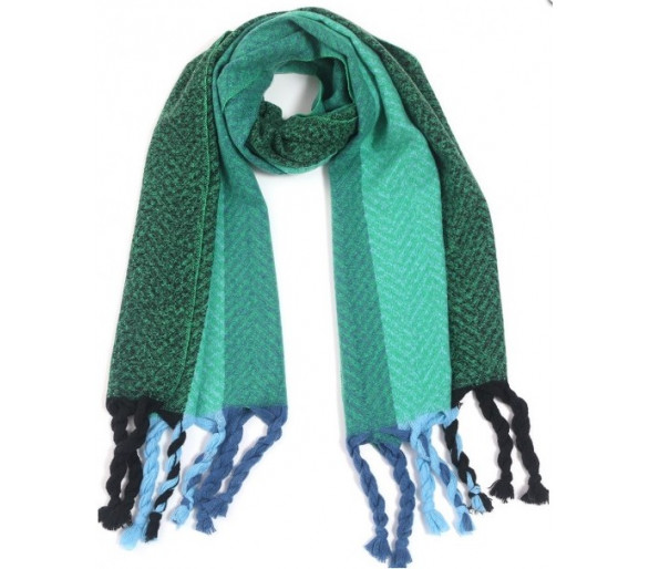 Super zacht sjaal groen