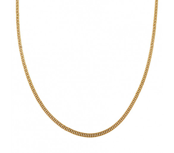 Chaîne à maillons fins basique - OR